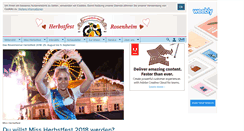 Desktop Screenshot of herbstfest-rosenheim.de